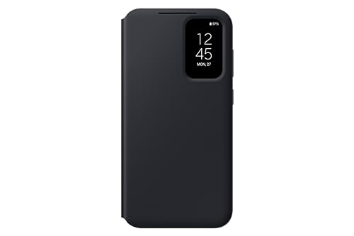 Samsung Galaxy S23 FE S-View Wallet Handyhülle, Schutzhülle mit Kartenfach, Fingertipp-Displayfenster, US-Version, EF-ZS711CBEGUS, Schwarz Samsung Galaxy S23 FE S-View Wallet Handyhülle, Schutzhülle mit Kartenfach, Fingertipp-Displayfenster, US-Version, EF-ZS711CBEGUS, Schwarz von Samsung