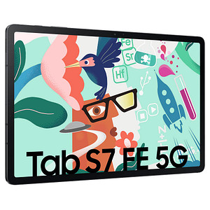 SAMSUNG Galaxy Tab S7 FE 5G Tablet 31,5 cm (12,4 Zoll) 64 GB mystik schwarz von Samsung