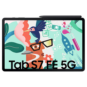 SAMSUNG Galaxy Tab S7 FE WiFi Tablet 31,5 cm (12,4 Zoll) 64 GB mystik schwarz von Samsung