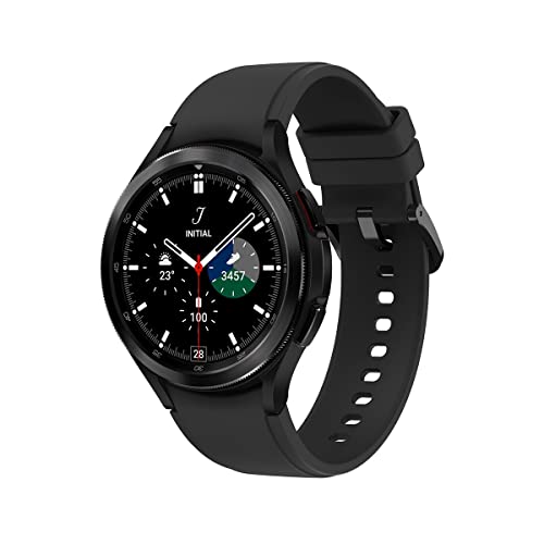 SAMSUNG Galaxy Watch 4 Classic (46 mm) LTE Smartwatch Schwarz, schwarz, 46mm von SAMSUNG