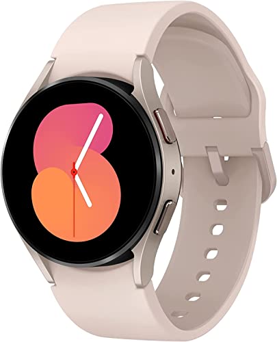 SAMSUNG Galaxy Watch5, Smartwatch, Gesundheitsüberwachung, Sport-Tracker, Bluetooth, 40 mm, goldfarben von Samsung