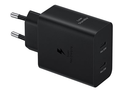 SAMSUNG Ladegerät Duo 50W mit Kabel Blac SAMSUNG Ladegerät Duo 50W mit Kabel Blac von Samsung