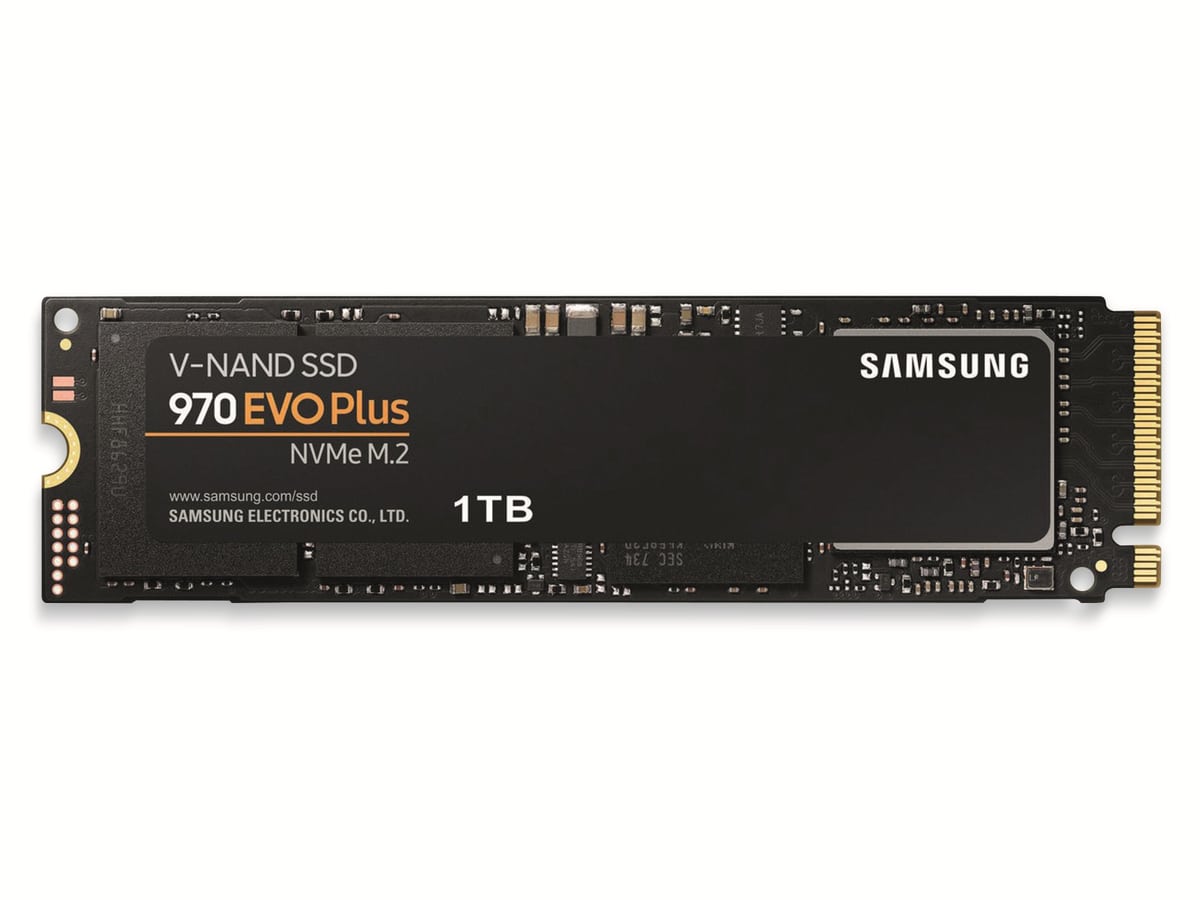 SAMSUNG M.2 SSD Evo Plus, 1 TB, NVMe, 2280 SAMSUNG M.2 SSD Evo Plus, 1 TB, NVMe, 2280 von Samsung