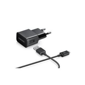 SAMSUNG Micro-USB 2 Ampere Kapazität Black (ETA-U90EBEGSTD) von Samsung