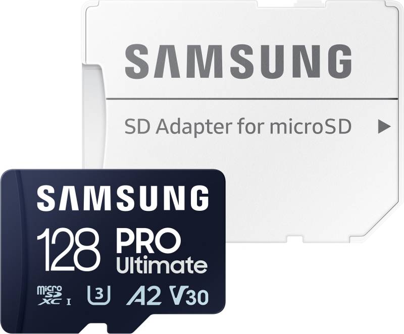 SAMSUNG MicroSDXC-Speicherkarte PRO Ultimate (2023) 128GB inkl. Adapter von Samsung