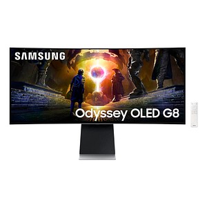 SAMSUNG Odyssey G85SD S34DG850SU Curved Monitor 86,0 cm (34,0 Zoll) silber von Samsung