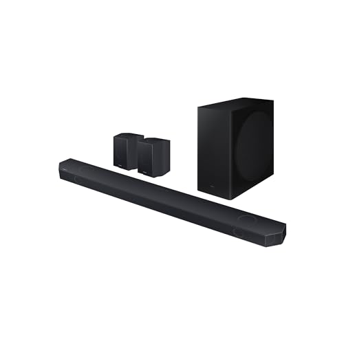 Samsung Soundbar HW-Q930D/ZF 2024 - Dolby Atmos Wireless, Q-Symphony, 9.1.4 Kanäle, SpaceFit Sound Pro und kompatibel mit Sprachassistenten Samsung Soundbar HW-Q930D/ZF 2024 - Dolby Atmos Wireless, Q-Symphony, 9.1.4 Kanäle, SpaceFit Sound Pro und kompatibel mit Sprachassistenten von Samsung