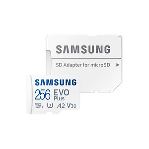 SAMSUNG Speicherkarte microSD EVO PLUS (2024) 256 GB von Samsung