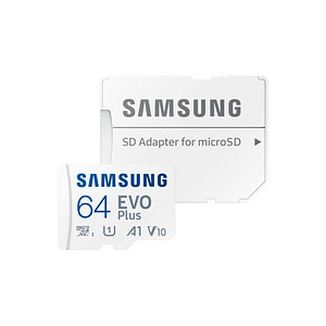 SAMSUNG Speicherkarte microSD EVO PLUS (2024) 64 GB von Samsung