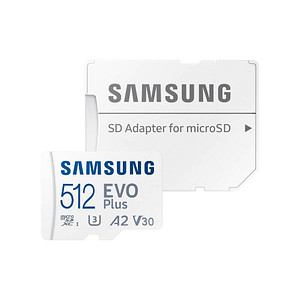 SAMSUNG Speicherkarte microSD EVO PLUS 512 GB von Samsung