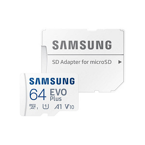 SAMSUNG Speicherkarte microSD EVO PLUS 64 GB von Samsung