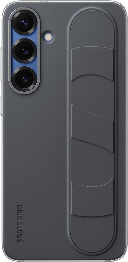 SAMSUNG Standing Grip Case, Handyhülle - (schwarz, Samsung Galaxy S25+) (EF-GS936CBEGWW) von Samsung