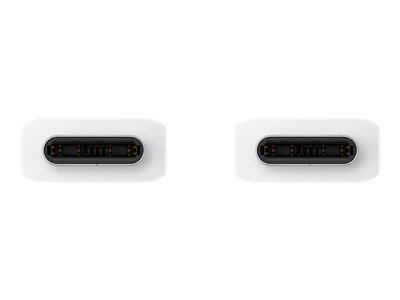SAMSUNG USB-C zu USB-C Kabel 1,8m 3A Whi von Samsung