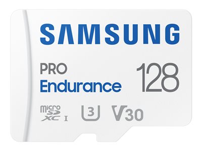 SD MicroSD Card 128GB Samsung SDXC PRO Endurance (Class10) retail von Samsung