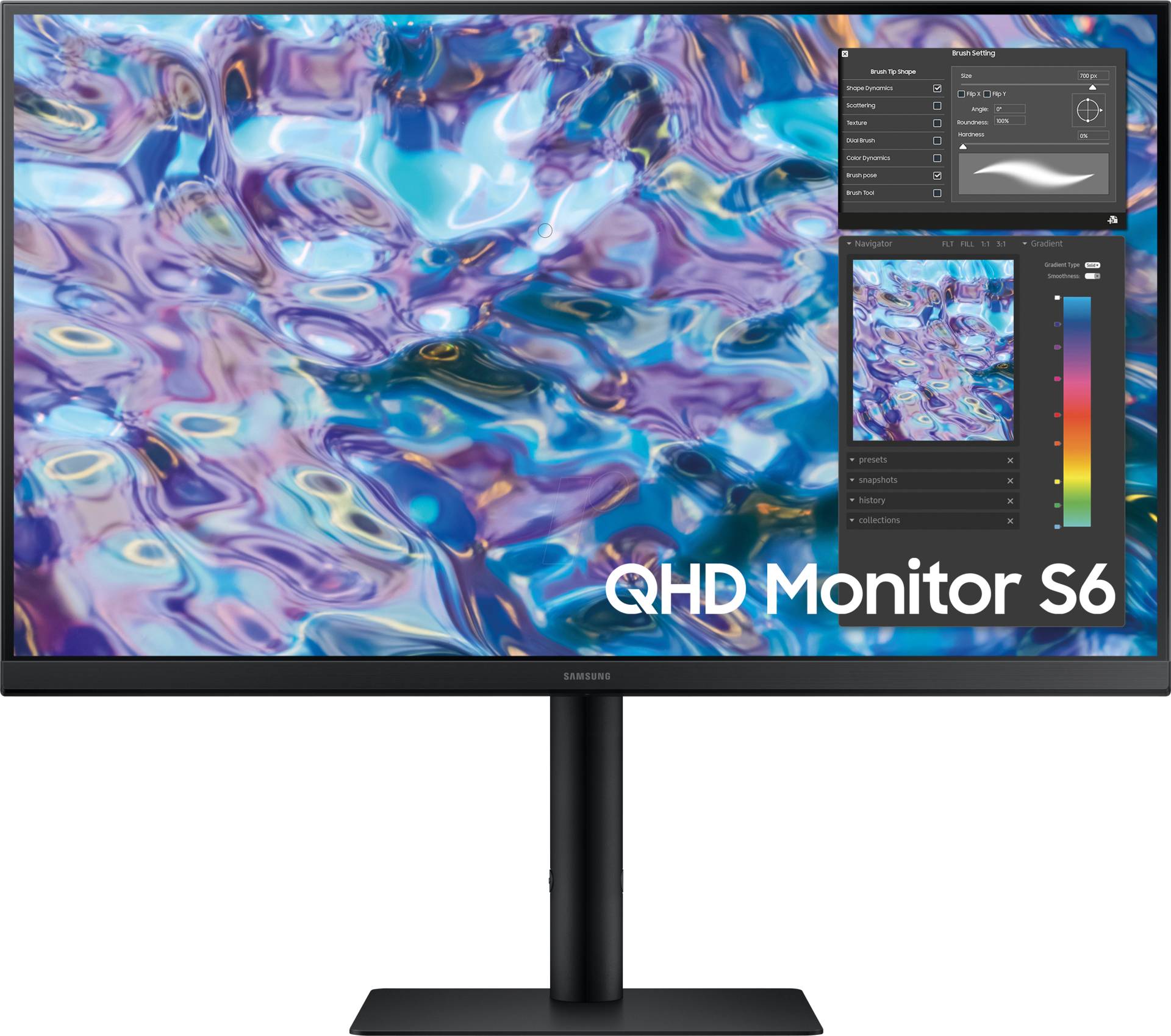 SM S27B610EQU - 68cm Monitor, 2560x1440, Pivot SM S27B610EQU - 68cm Monitor, 2560x1440, Pivot von Samsung