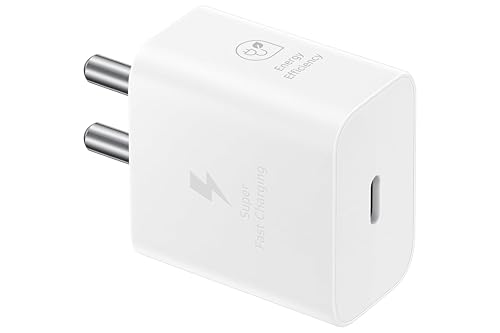 Samsung 15 Watt USB Type-C Schnellladeadapter, Ladegerät, Weiß Samsung 15 Watt USB Type-C Schnellladeadapter, Ladegerät, Weiß von Samsung