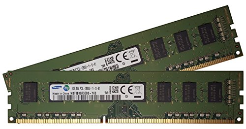 Samsung 16GB (2 x 8GB), DDR3 PC3L-12800, 240-pin DIMM, Desktop Memory, Part (M378B1G73EB0-YK0 x 2) von Samsung