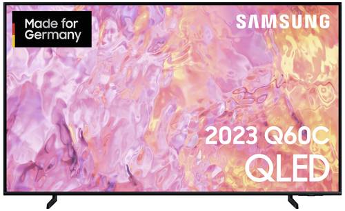 Samsung 2023 Q60C QLED QLED-TV 163cm 65 Zoll EEK E (A - G) WLAN, UHD, Smart TV, QLED, CI+, DVB-C, DV von Samsung