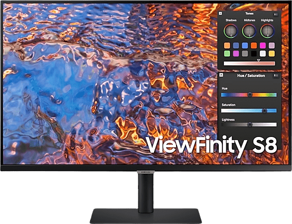 Samsung - 32" UHD Monitor ViewFinity S80 S32B800PXP von Samsung