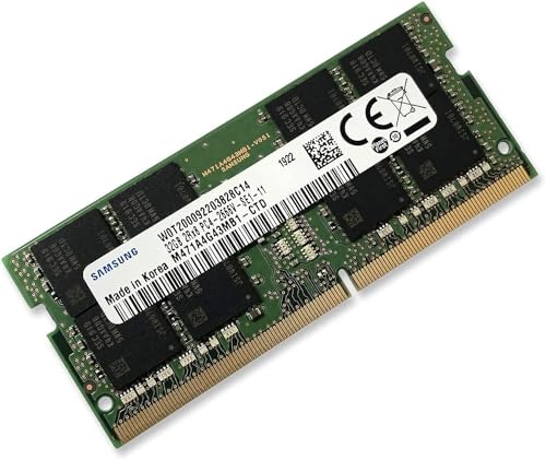 Samsung 32GB DDR4 2666MHz RAM Memory Module for Laptop Computers (260 Pin SODIMM, 1.2V) M471A4G43MB1 von Samsung