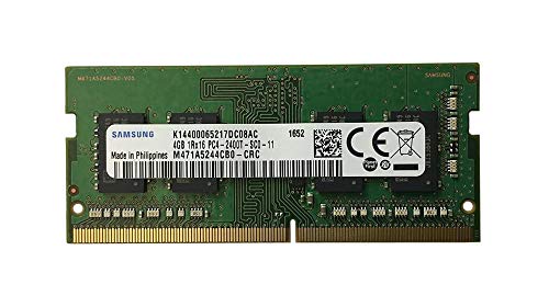 Samsung 4GB DDDR4-2400 4GB DDR4 2400MHz Speichermodul - Module (4 GB, 1 x 4 GB, DDR4, 2400 MHz, 260-Pin SO-DIMM) von Samsung