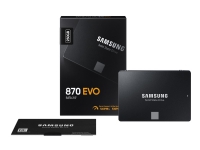 Samsung 870 EVO, 250 GB, 2.5, 560 MB/s, 6 Gbit/s von Samsung