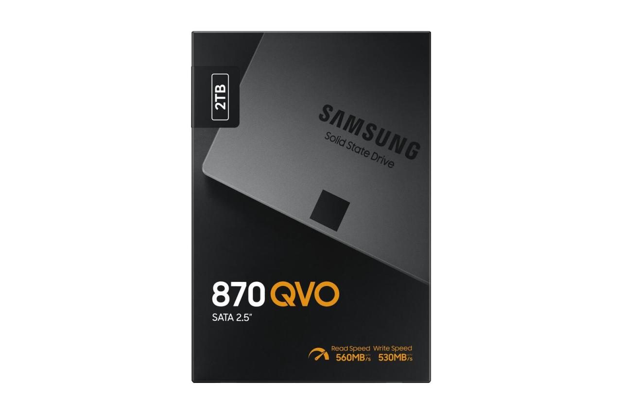 Samsung 870 QVO 2 TB SSD von Samsung