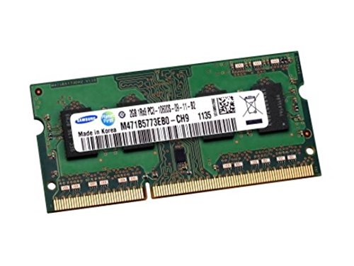 Samsung 8GB Dual Channel Kit 2 x 4 GB 204 pin DDR3-1600 SO-DIMM (1600Mhz, PC3-12800S, CL11) von Samsung