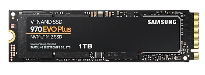 Samsung 970 EVO Plus NVMe M.2 SSD - 1 TB Solid State Drive (SSD) PCI Express 3.0 V-NAND MLC (MZ-V7S1T0BW) von Samsung
