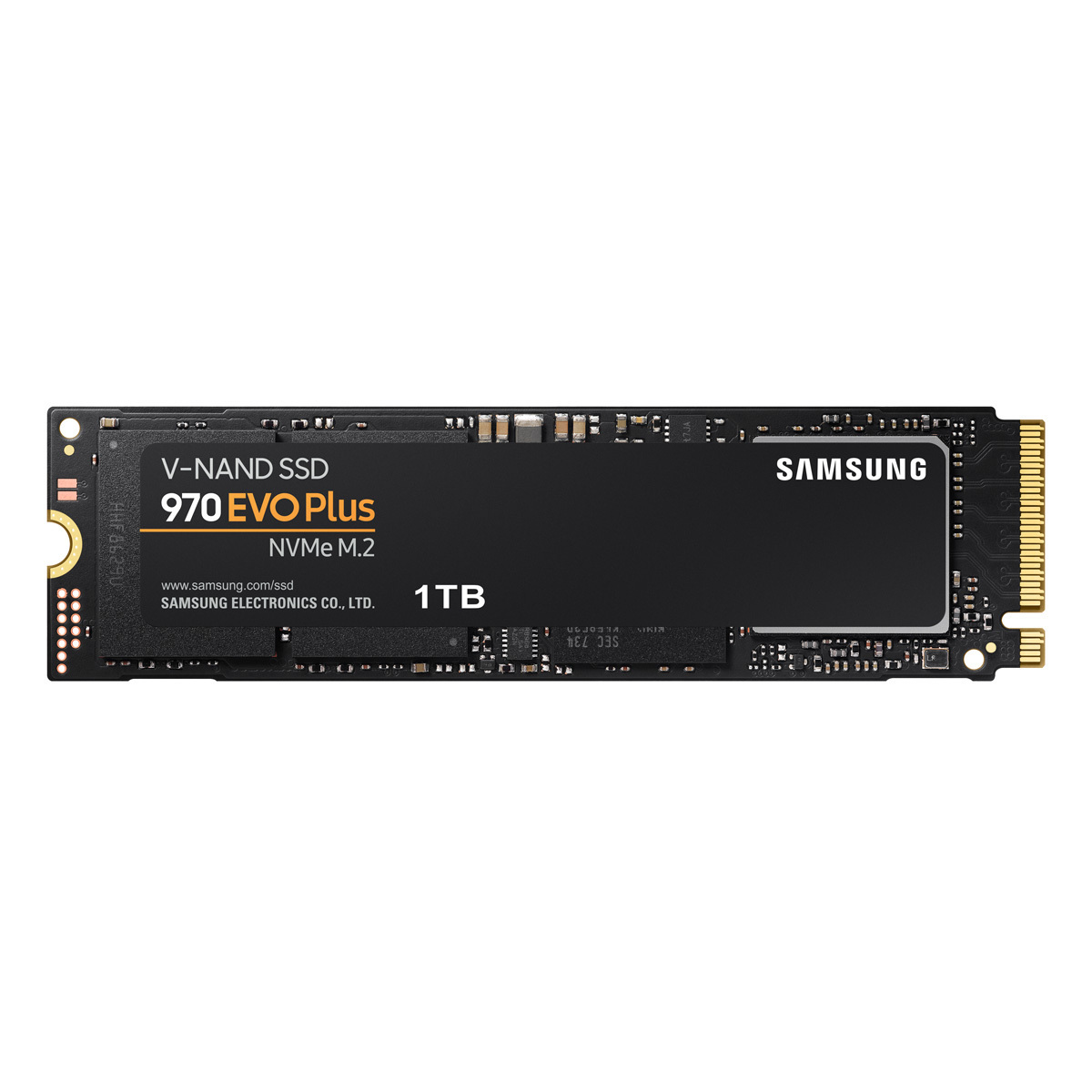 Samsung 970 EVO Plus SSD 1TB M.2 2280 PCIe 3.0 x4 NVMe Internes Solid-State-Module von Samsung