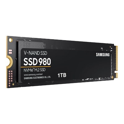 Samsung 980 Interne NVMe SSD 1 TB M.2 2280 PCIe 3.0 V-NAND TLC von Samsung