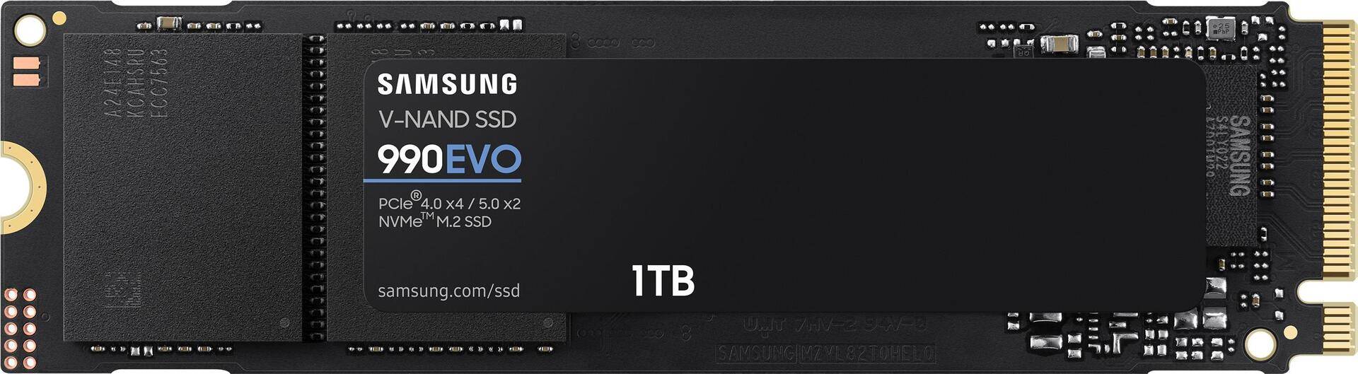 Samsung 990 EVO M.2 1 TB PCI Express 4.0 V-NAND TLC NVMe (MZ-V9E1T0BW) von Samsung