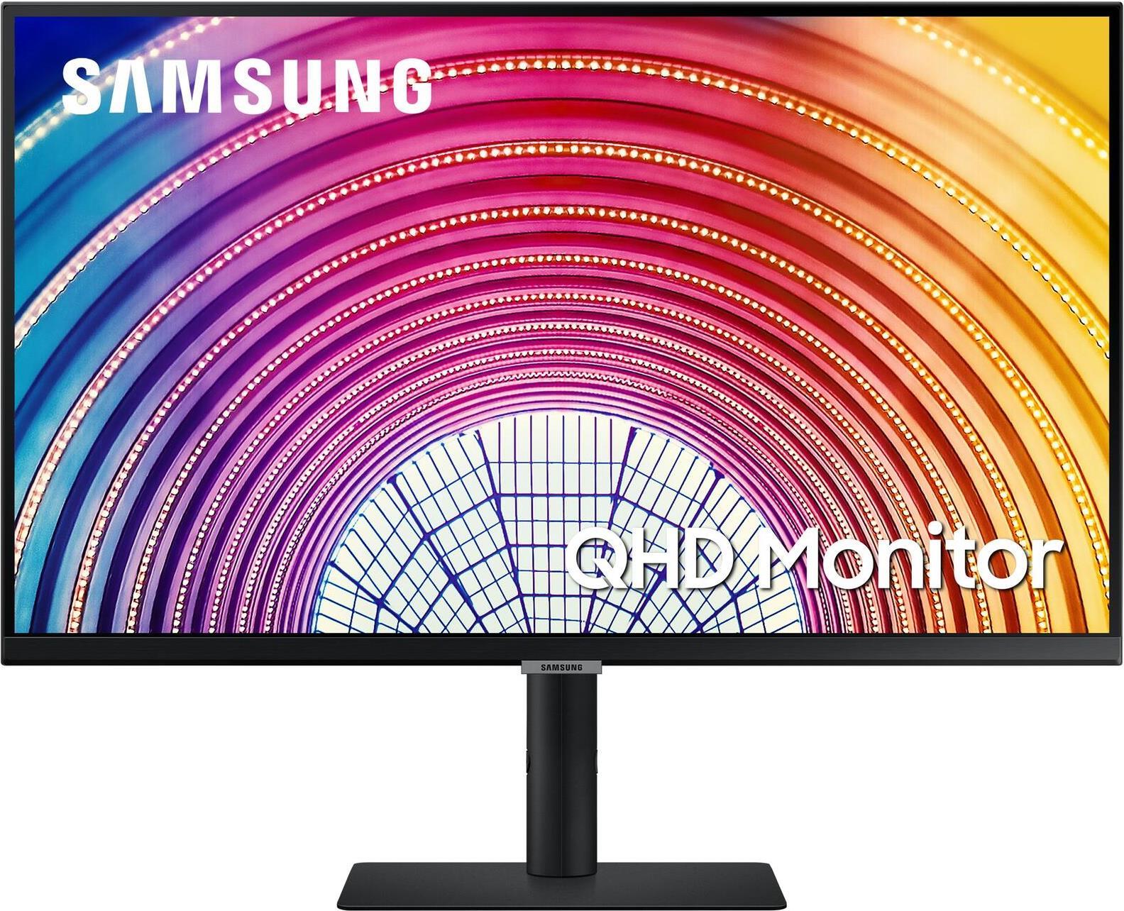 Samsung Advanced Monitor S60A - 68,60cm (27) 2560x1440 2560x1440 / IPS / 68,60cm (27) / 4ms / 75hz / 300cd/m2 [Energieklasse E] (LS27A600NAUXEN) von Samsung