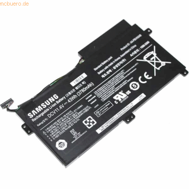 Samsung Akku für Samsung BA43-00358A Li-Pol 11,4 Volt 3780 mAh schwarz von Samsung