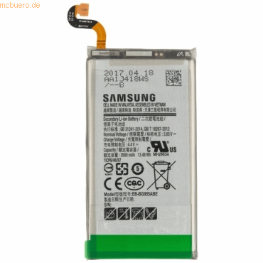 Samsung Akku für Samsung EB-BG955ABA Li-Ion 3,85 Volt 3500 mAh silberf Samsung Akku für Samsung EB-BG955ABA Li-Ion 3,85 Volt 3500 mAh silberf von Samsung