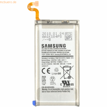 Samsung Akku für Samsung EB-BG960 Li-Ion 3,85 Volt 3000 mAh silberfarb Samsung Akku für Samsung EB-BG960 Li-Ion 3,85 Volt 3000 mAh silberfarb von Samsung
