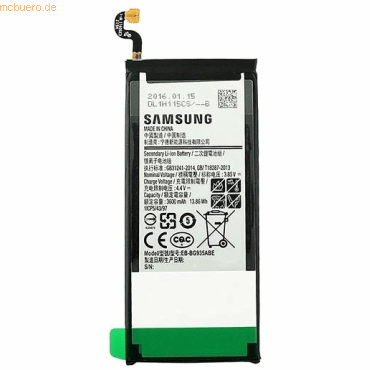 Samsung Akku für Samsung Galaxy S7 Edge Li-Ion 3,85 Volt 3600 mAh schw von Samsung