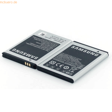 Samsung Akku für Samsung S7250 Wave M Li-Ion 3,7 Volt 1350 mAh schwarz von Samsung