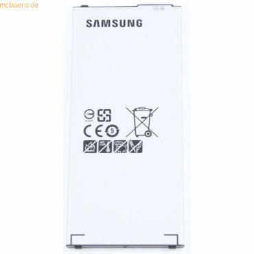 Samsung Akku für Samsung SM-A510F Li-Ion 3,85 Volt 2900 mAh silberfarb von Samsung