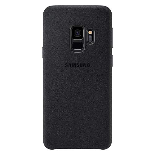 Samsung Alcantara Cover (EF-XG960) für das Galaxy S9, Schwarz von Samsung