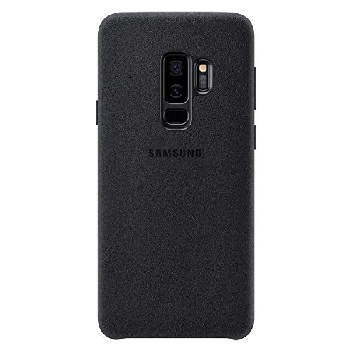 Samsung Alcantara Cover (EF-XG965) für das Galaxy S9+, Schwarz von Samsung