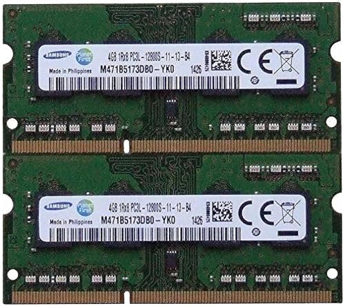 Samsung Arbeitsspeicher 8 GB Kit (2 x 4 GB) DDR3 PC3–12800,1600 MHz für 2012 Apple MacBook Pro, iMac 's Und 2011/2012 Mac Mini 's von Samsung