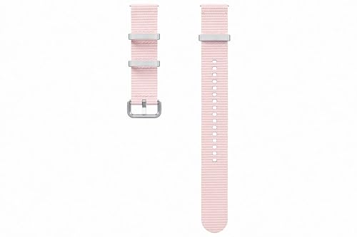Samsung Athleisure Band (S/M) ET-SOL30 für die Galaxy Watch7 | Uhrenarmband, Sport Armband, Original Zubehör, elastisch, langlebig, guter Sitz, Pink von Samsung