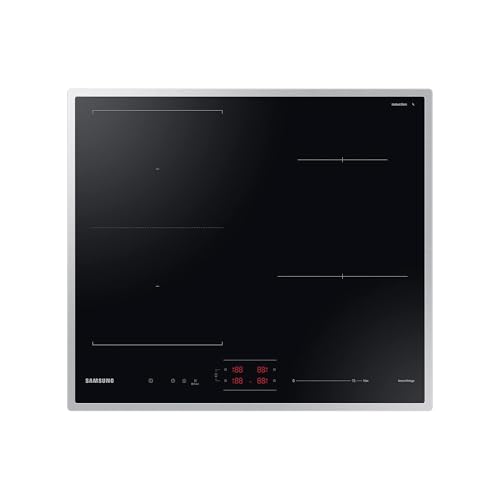 Samsung Autarkes Induktionskochfeld (NZ64B5046HK/U1), 60 cm, Glaskeramik, FlexZone, SmartThings Cooking, Sensortasten mit Slider von Samsung