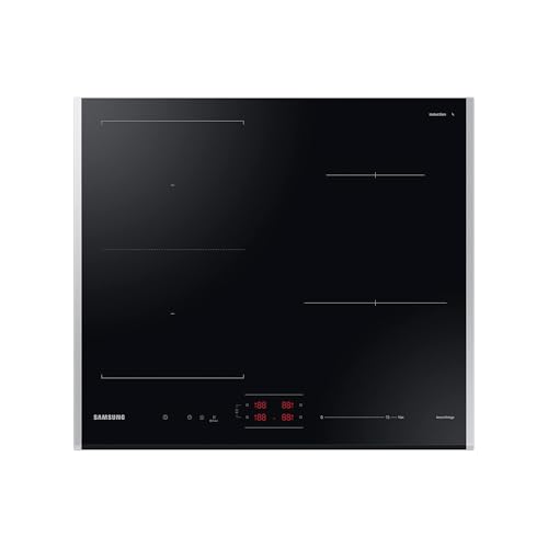 Samsung Autarkes Induktionskochfeld (NZ64B5046JK/U1), 60 cm, Glaskeramik, FlexZone, SmartThings Cooking, Sensortasten mit Slider von Samsung