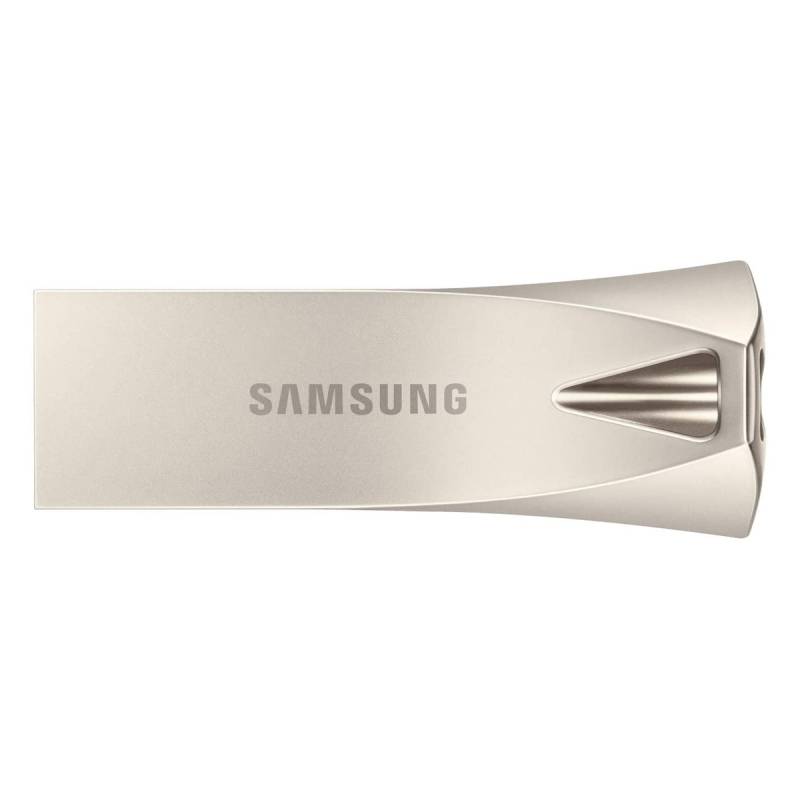 Samsung BAR Plus (2020) Typ-A 256GB USB-Stick Ohne Schutzkappe, bis zu 400 MB/s, USB 3.2 Gen 1x1 (5 Gbit/s), Silber von Samsung