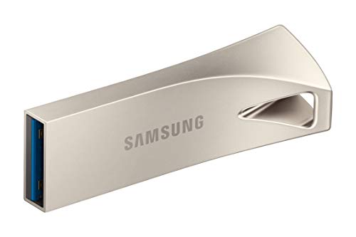 Samsung BAR Plus MUF-128BE3/AM USB-Stick 3.1, 128 GB, 400 MBit/s, Champagner-Silber von Samsung