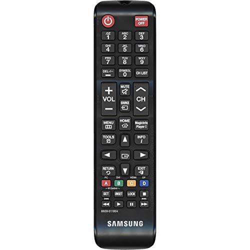 Samsung BN59–01180A – Ersatz-Fernbedienung für TV, Schwarz von Samsung