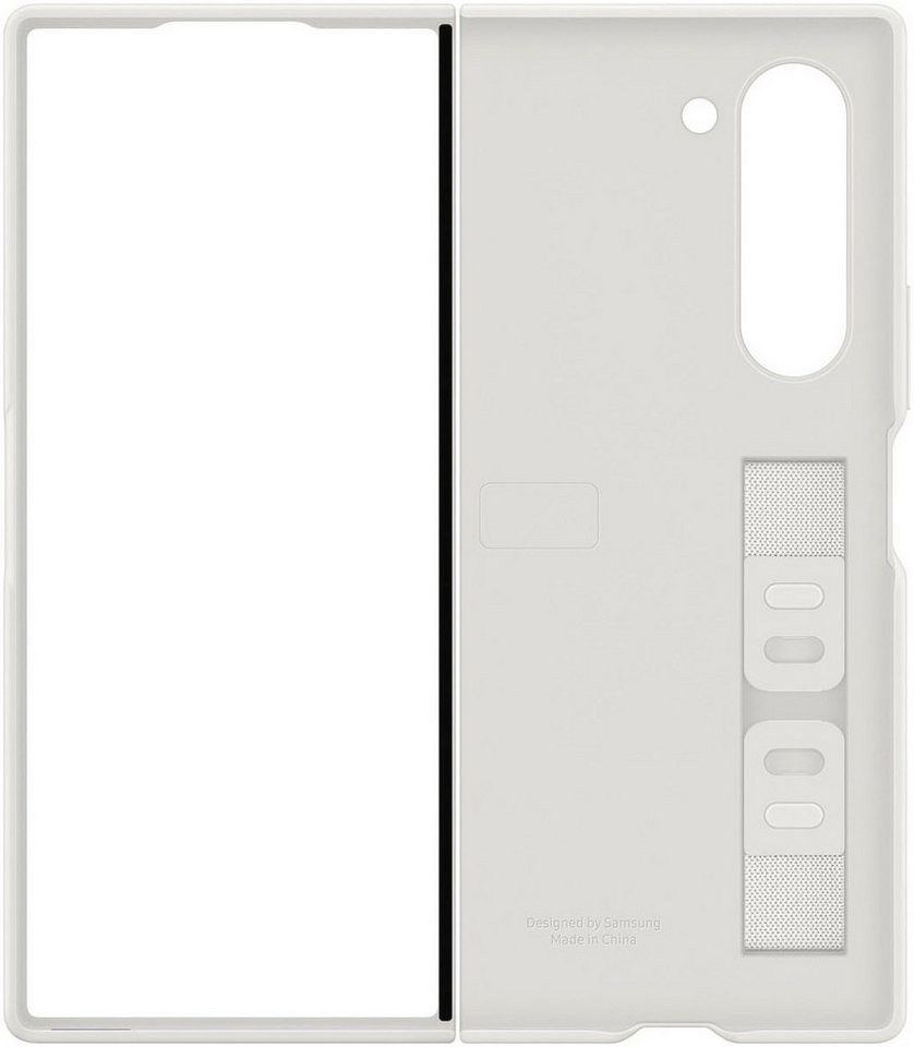 Samsung Backcover Silicone Stand Case with Strap für Galaxy Fold6, Backcover, Schutzhülle, Handyschutzhülle, Case, Schutzcase, stoßfest Samsung Backcover Silicone Stand Case with Strap für Galaxy Fold6, Backcover, Schutzhülle, Handyschutzhülle, Case, Schutzcase, stoßfest von Samsung