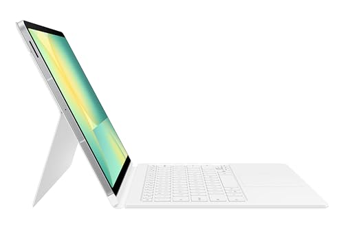 Samsung Book Cover Keyboard EF-DX625 für das Galaxy Tab S10 FE+ mit QWERTZ-Tastatur und AI-Taste, Zweiteilige Tablet-Hülle, schlankes Design, S Pen Fach, White Samsung Book Cover Keyboard EF-DX625 für das Galaxy Tab S10 FE+ mit QWERTZ-Tastatur und AI-Taste, Zweiteilige Tablet-Hülle, schlankes Design, S Pen Fach, White von Samsung
